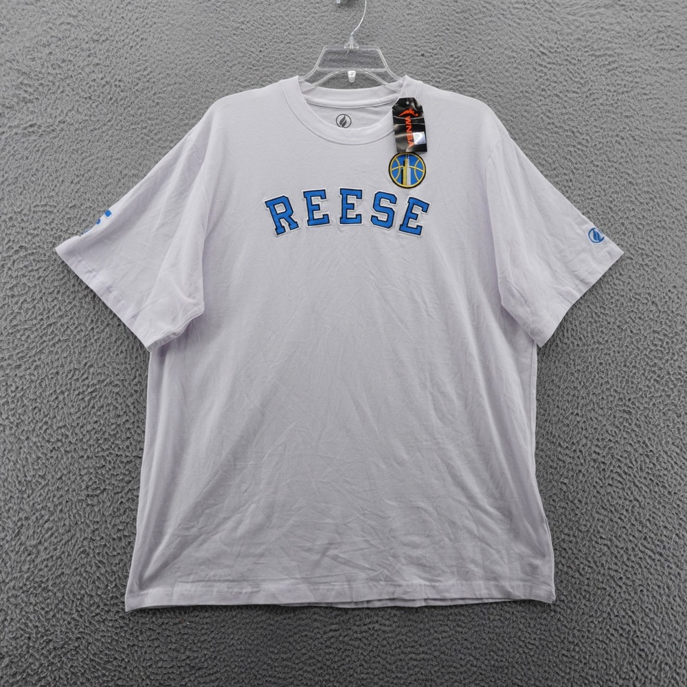 FISLL Chicago Sky Reese #1 WNBA Basketball T-Shirt Mens XXL‎ White NWT